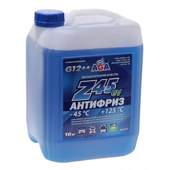 Антифриз синий -45C 10кг Antifreeze G12++ AGA AGA aga307z