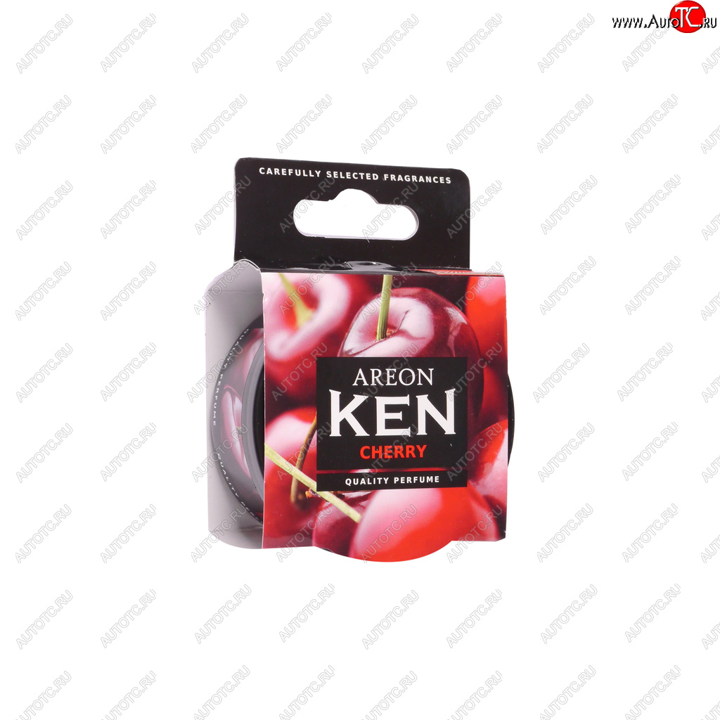349 р. Ароматизатор на панель приборов древесная стружка (черешня) Ken AREON AREON ak03  с доставкой в г. Воронеж