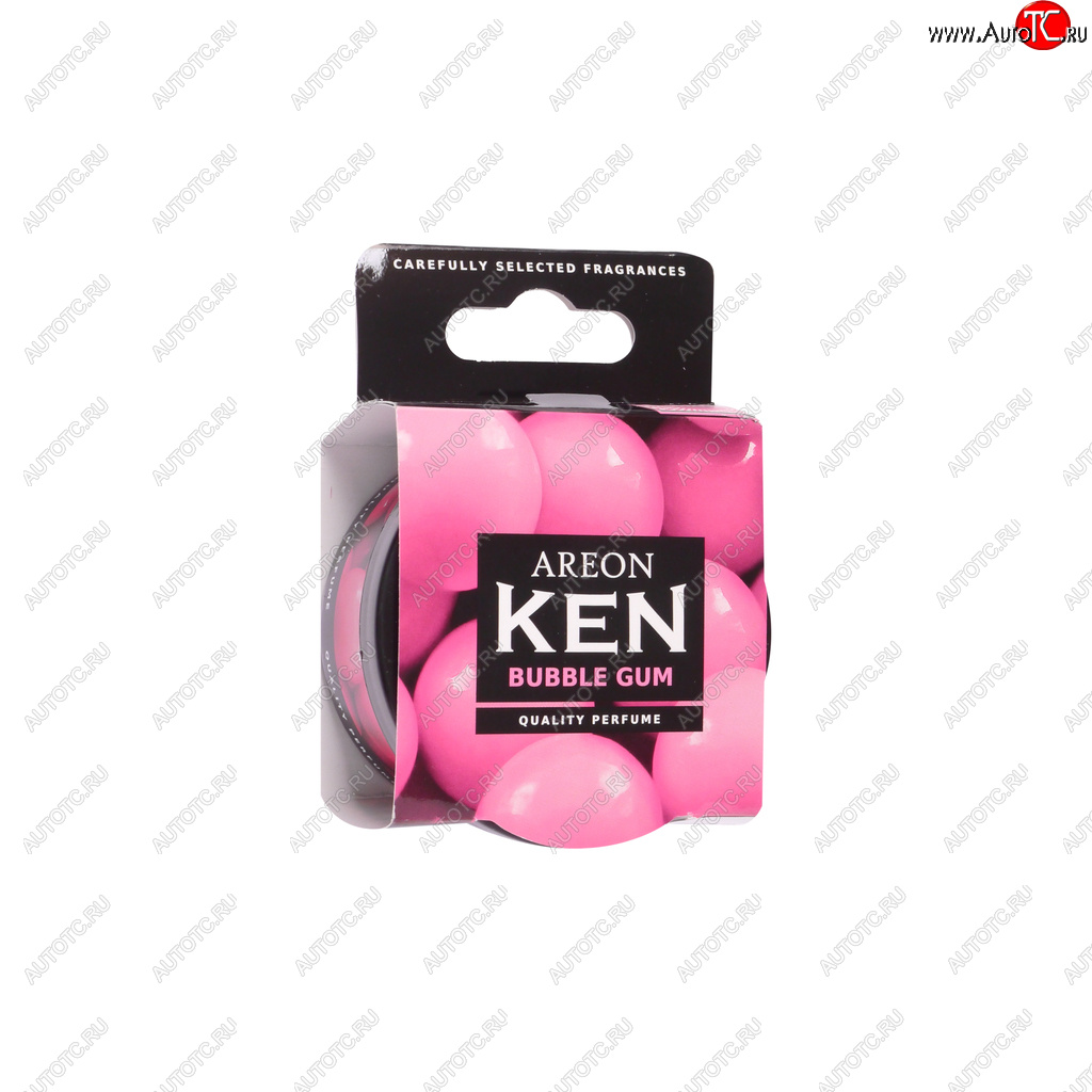 349 р. Ароматизатор на панель приборов древесная стружка (bubble gum) Ken AREON AREON ak07  с доставкой в г. Воронеж