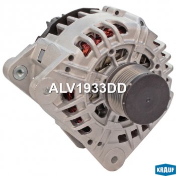 Генератор RENAULT Duster (10-) NISSAN Qashqai (06-) (1.5DCI) 14В 150А KRAUF KRAUF alv1933dd