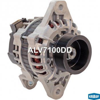22 499 р. Генератор HYUNDAI HD65,78 дв.D4GA (55A,24V) KRAUF KRAUF alv7100dd  с доставкой в г. Воронеж. Увеличить фотографию 4