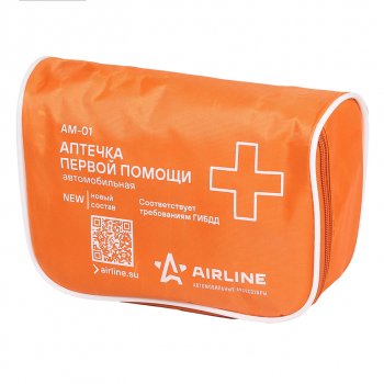 729 р. Аптечка автомобильная ГОСТ AIRLINE AIRLINE am-01  с доставкой в г. Воронеж. Увеличить фотографию 3