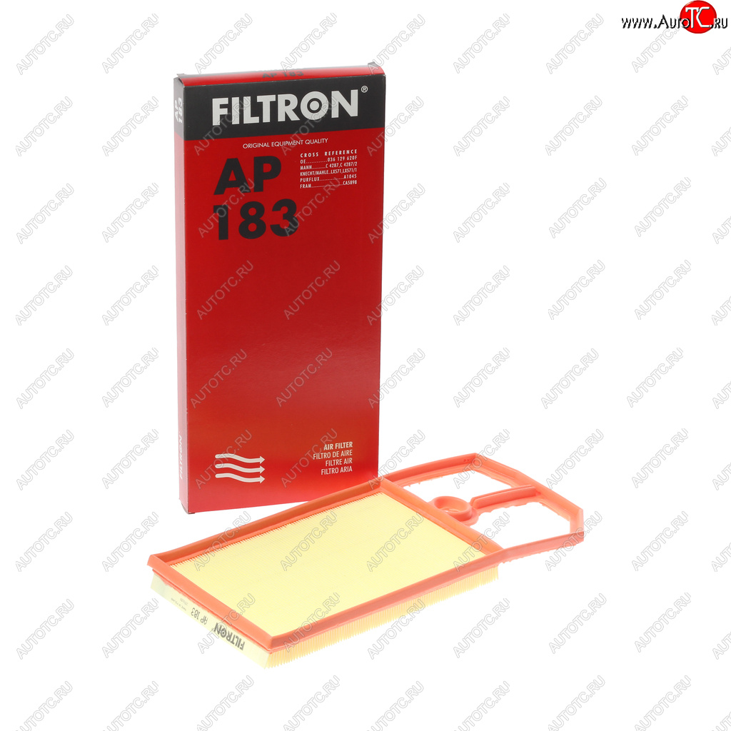 749 р. Фильтр воздушный VW Bora (00-05),Polo (96-99) SEAT Ibiza (97-99) FILTRON FILTRON ap183  с доставкой в г. Воронеж