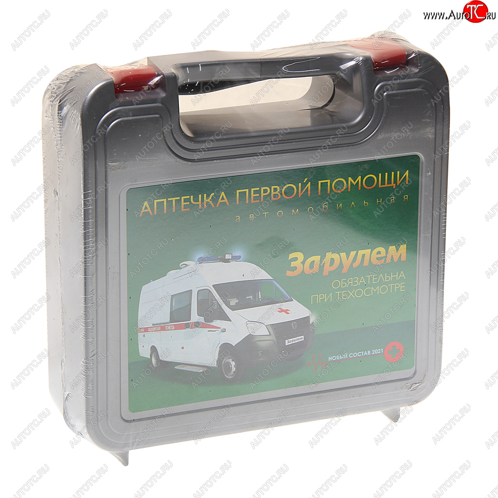 479 р. Аптечка автомобильная (Приказ 1080Н) ЗА РУЛЕМ ЗА РУЛЕМ апп-241  с доставкой в г. Воронеж