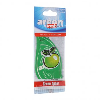 Ароматизатор подвесной пластина (яблоко зеленое) Refreshment Airplane AREON AREON ar03