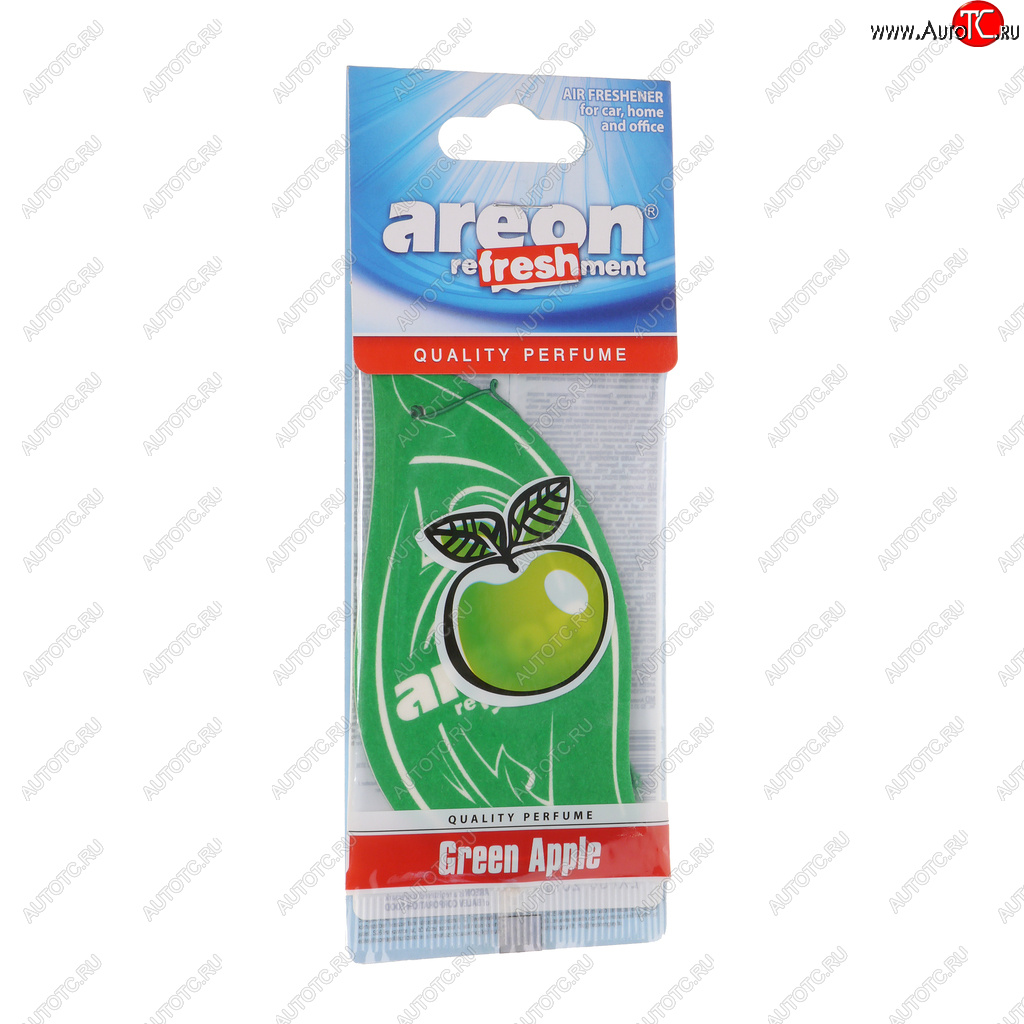 75 р. Ароматизатор подвесной пластина (яблоко зеленое) Refreshment Airplane AREON AREON ar03  с доставкой в г. Воронеж
