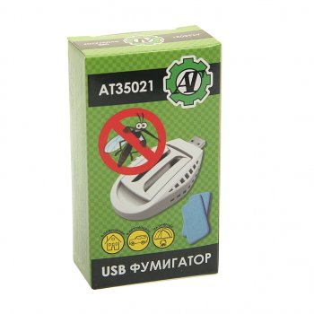 282 р. Фумигатор с разъемом USB под пластину AT AT at35021  с доставкой в г. Воронеж. Увеличить фотографию 2