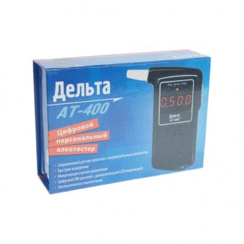 2 499 р. Алкотестер цифровой до 1.99 промилле LCD дисплей, звуковой сигнализатор ДЕЛЬТА ДЕЛЬТА ат-400  с доставкой в г. Воронеж. Увеличить фотографию 3