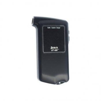 Алкотестер цифровой до 1.99 промилле LCD дисплей, звуковой сигнализатор ДЕЛЬТА ДЕЛЬТА ат-400