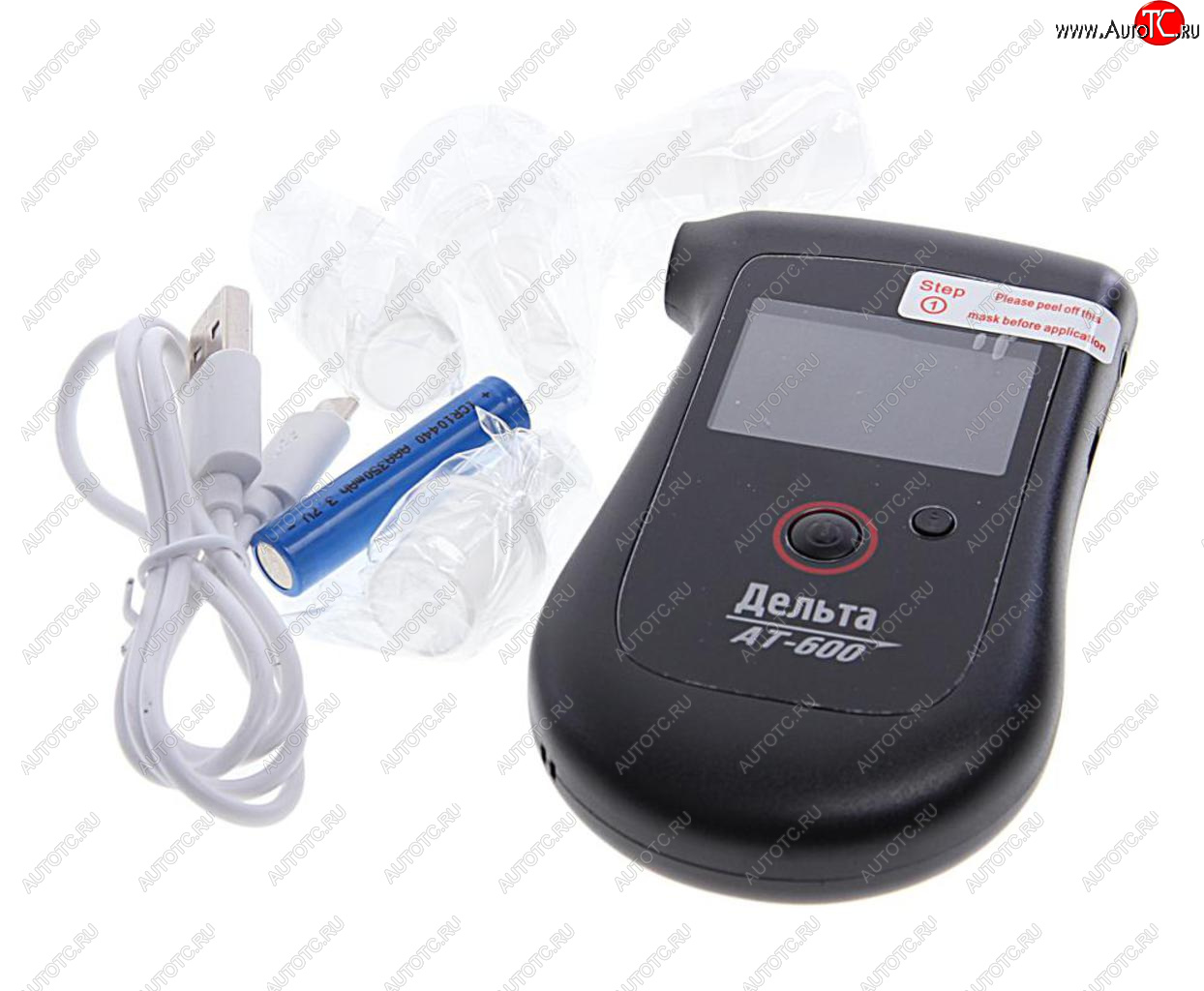 2 699 р. Алкотестер цифровой до 1.99 промилле LCD дисплей, звуковой сигнализатор ДЕЛЬТА ДЕЛЬТА ат-600  с доставкой в г. Воронеж