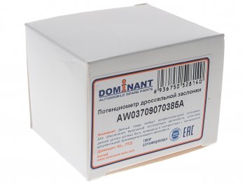 2 259 р. Датчик положения заслонки дроссельной VW Passat B5 DOMINANT DOMINANT aw03709070385a  с доставкой в г. Воронеж. Увеличить фотографию 3