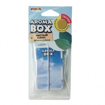 Ароматизатор подвесной картон высококапиллярный (чистый озон) Aroma Box FOUETTE FOUETTE b-15