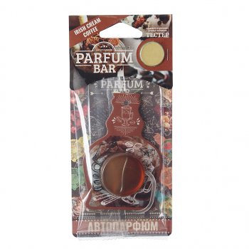 Ароматизатор подвесной мембранный (irish cream coffee) 4.2мл Parfum Bar FOUETTE FOUETTE bar-05
