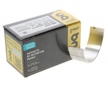 141 р. Вкладыш ГАЗ-3302 дв.CUMMINS ISF 2.8 коренной нижний d=0.00 (ОАО ГАЗ) G-PART bbl1047  с доставкой в г. Воронеж. Увеличить фотографию 2