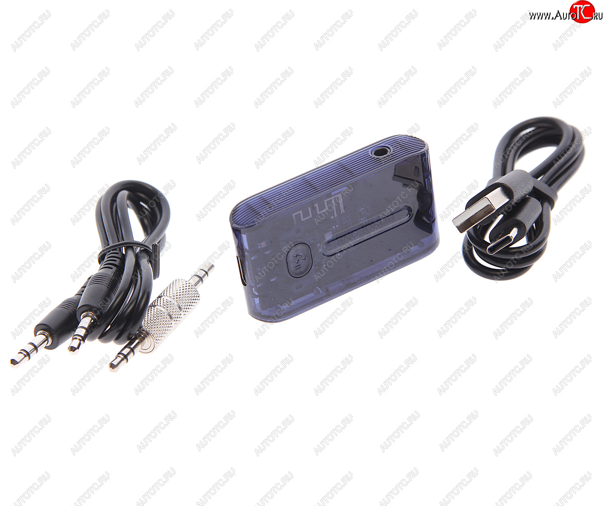 949 р. Адаптер Bluetooth автомобильный BOROFONE BOROFONE bc46 dark blue  с доставкой в г. Воронеж