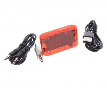 1 089 р. Адаптер Bluetooth автомобильный BOROFONE BOROFONE bc46 vitality orange  с доставкой в г. Воронеж. Увеличить фотографию 2