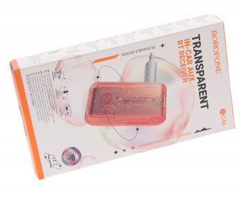 1 089 р. Адаптер Bluetooth автомобильный BOROFONE BOROFONE bc46 vitality orange  с доставкой в г. Воронеж. Увеличить фотографию 3