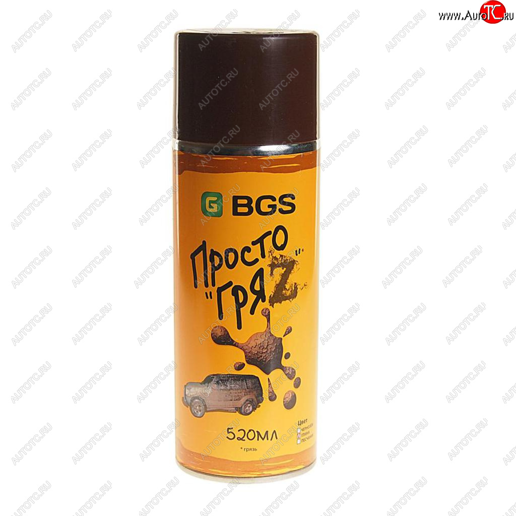 759 р. Автогрязь аэрозоль глина коричневая 520мл BGS BGS bgs-01  с доставкой в г. Воронеж