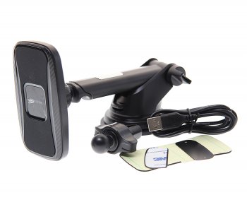 Держатель телефона с беспроводной зарядкой BOROFONE BOROFONE bh35 black