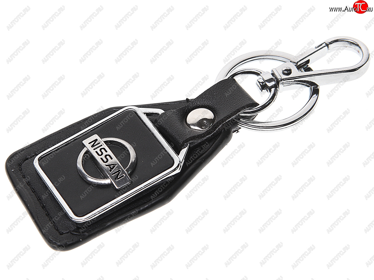 187 р. Брелок NISSAN металл, кожа MASHINOKOM MASHINOKOM bkn 002  с доставкой в г. Воронеж