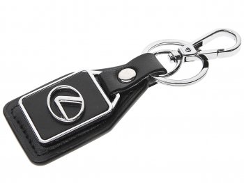 Брелок LEXUS черный, металл, кожа MASHINOKOM MASHINOKOM bkn 028