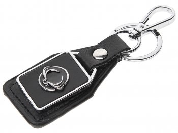 Брелок SSANGYONG черный, металл, кожа MASHINOKOM MASHINOKOM bkn 031