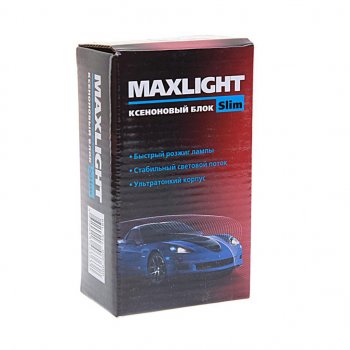 1 099 р. Блок контрольный Xenon 12V Slim MAXLIGHT MAXLIGHT bml msl 000-000  с доставкой в г. Воронеж. Увеличить фотографию 2