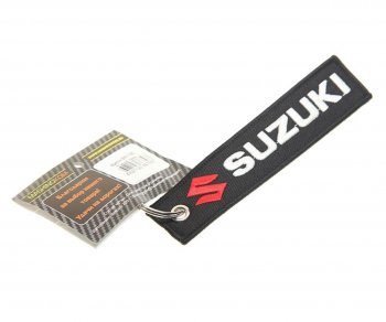 Брелок SUZUKI ткань,вышивка MASHINOKOM MASHINOKOM bmv 006