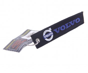 Брелок VOLVO ткань,вышивка 13х3см MASHINOKOM MASHINOKOM bmv 037