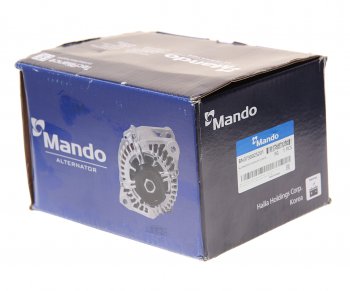 22 649 р. Генератор HYUNDAI ix35 (10-),Sonata (04-) KIA Sportage (10-) (2.02.4) (110A,13.5V) MANDO MANDO bn3730025201  с доставкой в г. Воронеж. Увеличить фотографию 5