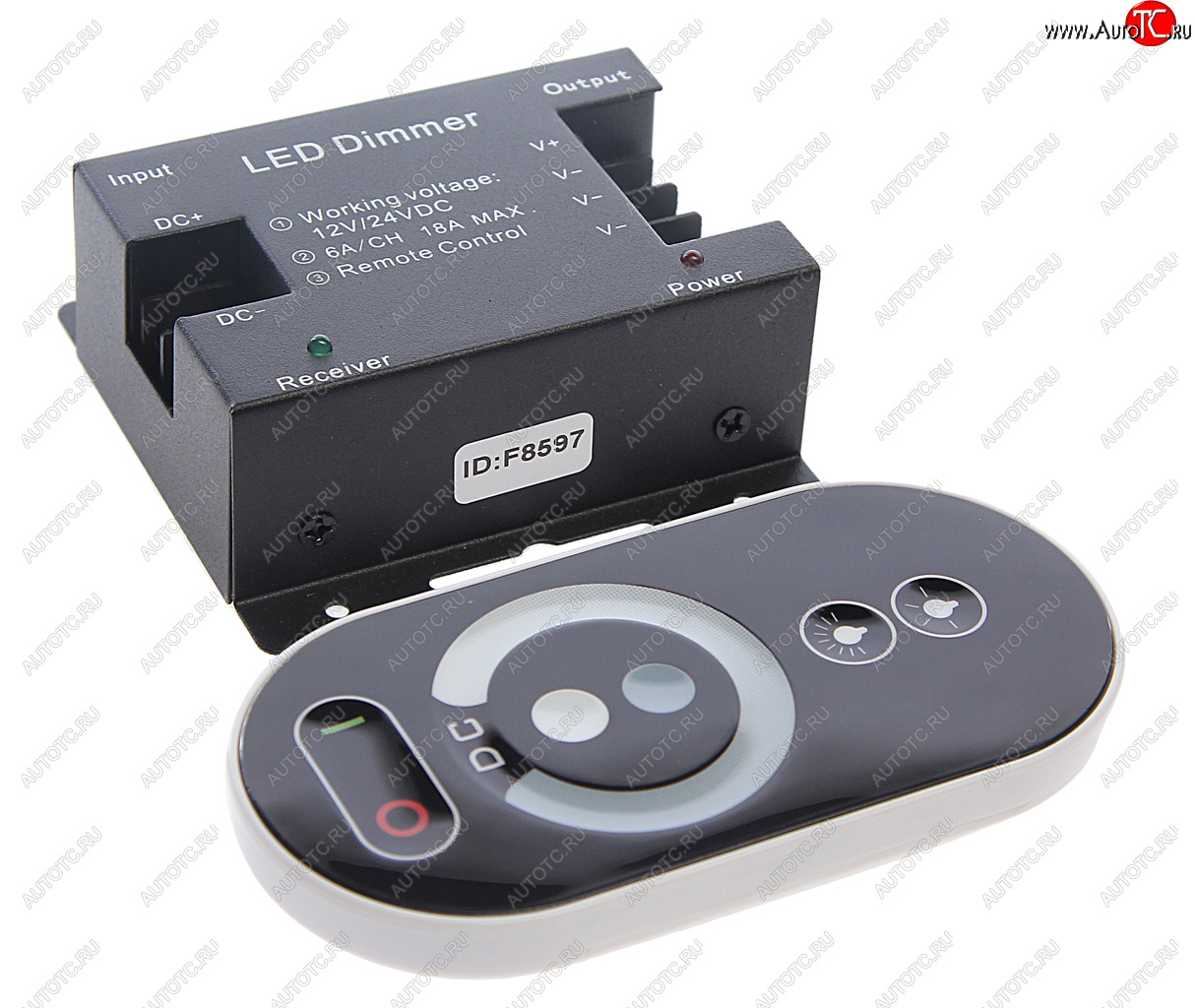 2 399 р. Диммер для светодиодной ленты 12V 216W Basic GAUSS GAUSS bt601  с доставкой в г. Воронеж