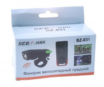 1 289 р. Фонарь велосипедный передний NO NAME bz-831  с доставкой в г. Воронеж. Увеличить фотографию 3