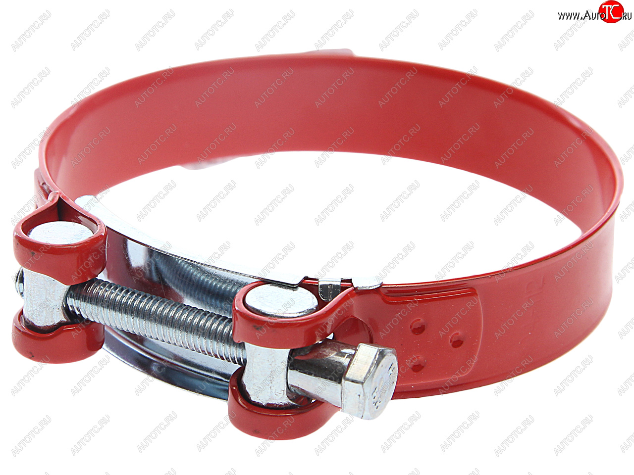 252 р. Хомут силовой d=104-112 (108) красный COMFORT COMFORT c.104-112.plr  с доставкой в г. Воронеж
