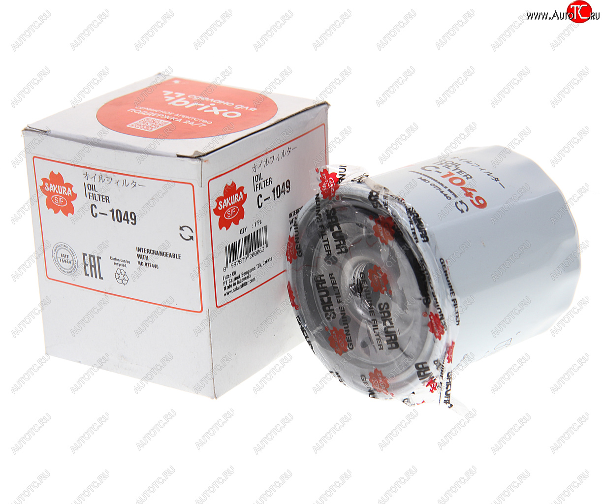 489 р. Фильтр масляный TERMOKING холодильное оборудование (М20х1.5х86мм) SAKURA SAKURA c1049  с доставкой в г. Воронеж