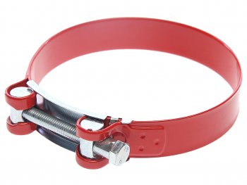 Хомут силовой d=113-121 (117) красный COMFORT COMFORT c.113-121.plr