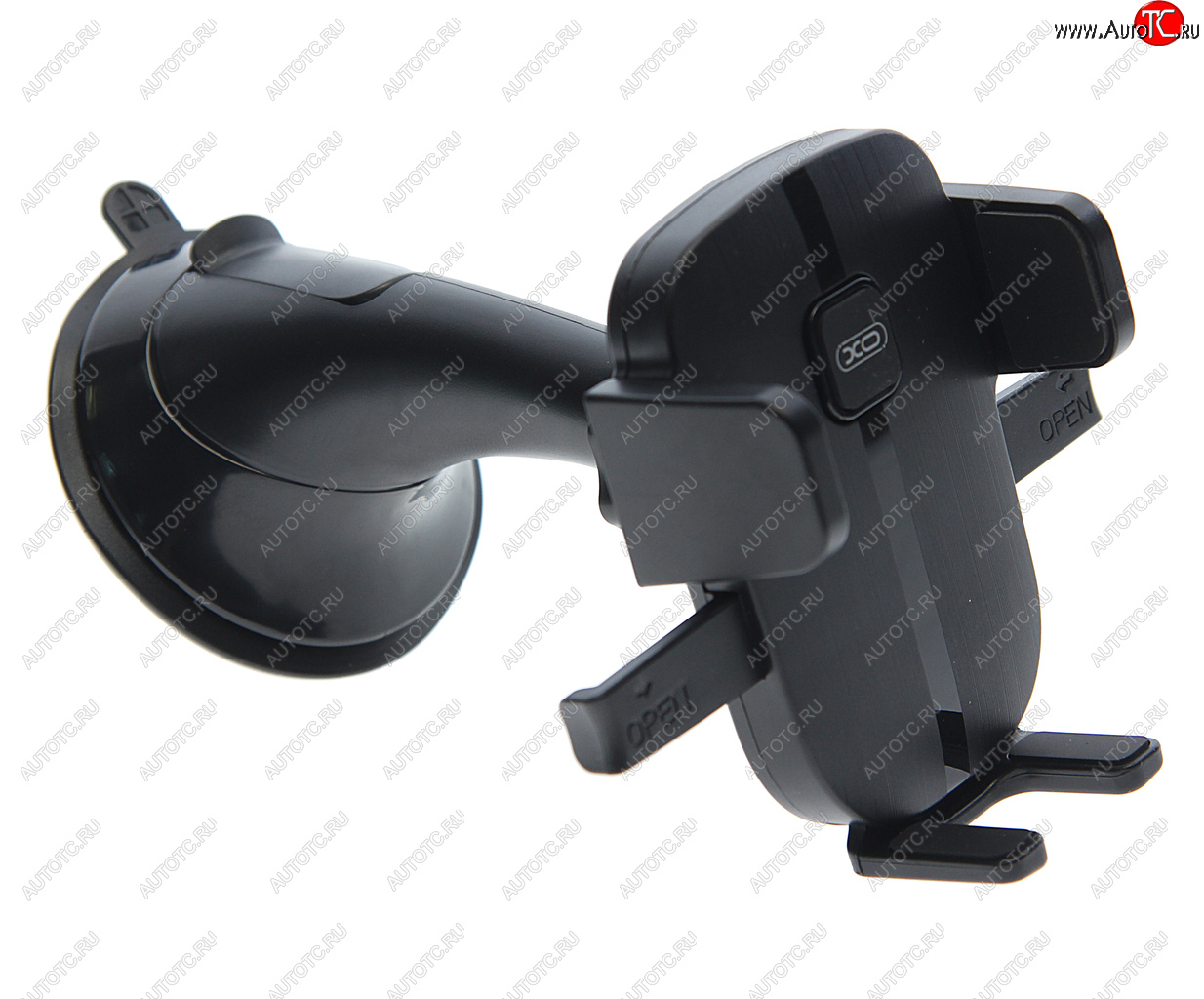 499 р. Держатель телефона универсальный черный XO XO c120 black  с доставкой в г. Воронеж