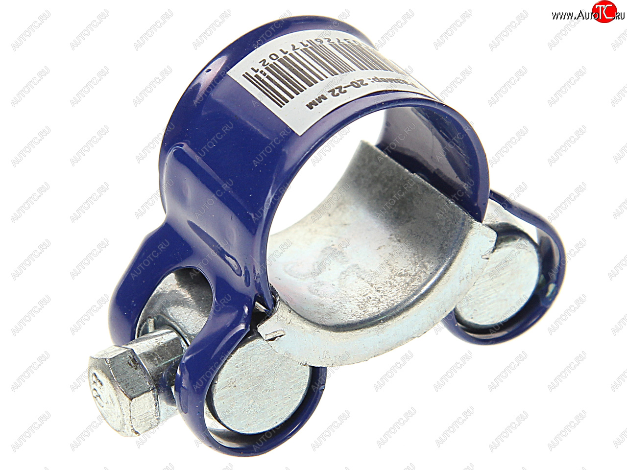 103 р. Хомут силовой d=020-022 (21) синий COMFORT COMFORT c.20-22.pl  с доставкой в г. Воронеж