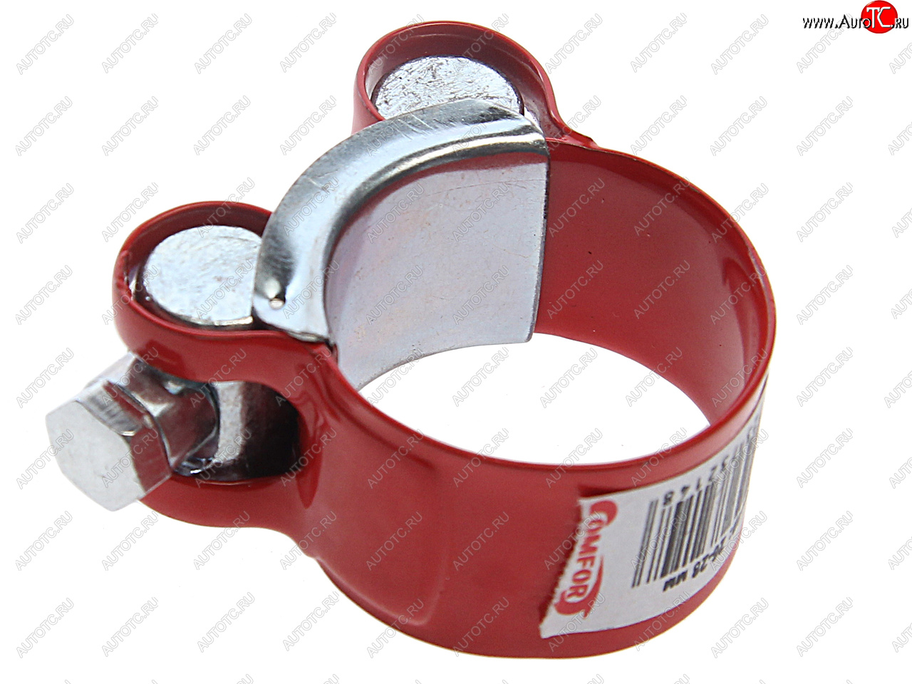 112 р. Хомут силовой d=026-028 (27) красный COMFORT COMFORT c.26-28.plr  с доставкой в г. Воронеж