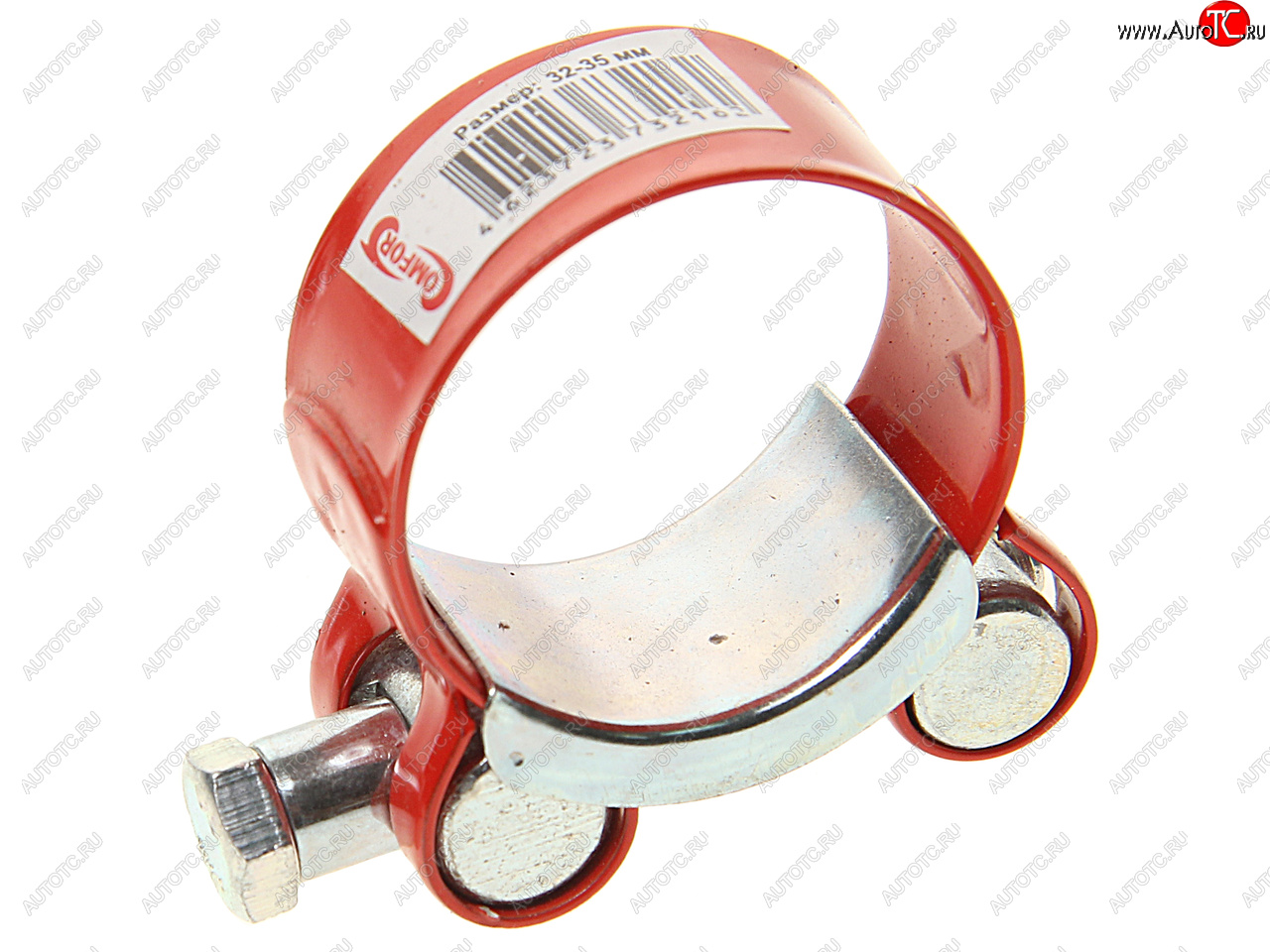 120 р. Хомут силовой d=032-035 (33) красный COMFORT COMFORT c.32-35.plr  с доставкой в г. Воронеж