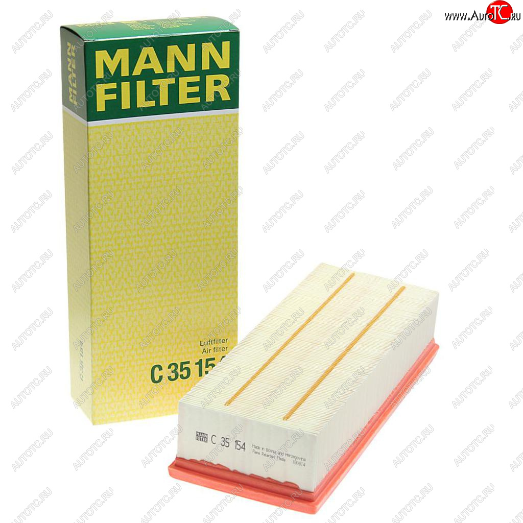 719 р. Фильтр воздушный VW Golf,Passat,Tiguan AUDI A3 (03-),Q3 SKODA Octavia (TSITDI) MANN MANN c35154  с доставкой в г. Воронеж