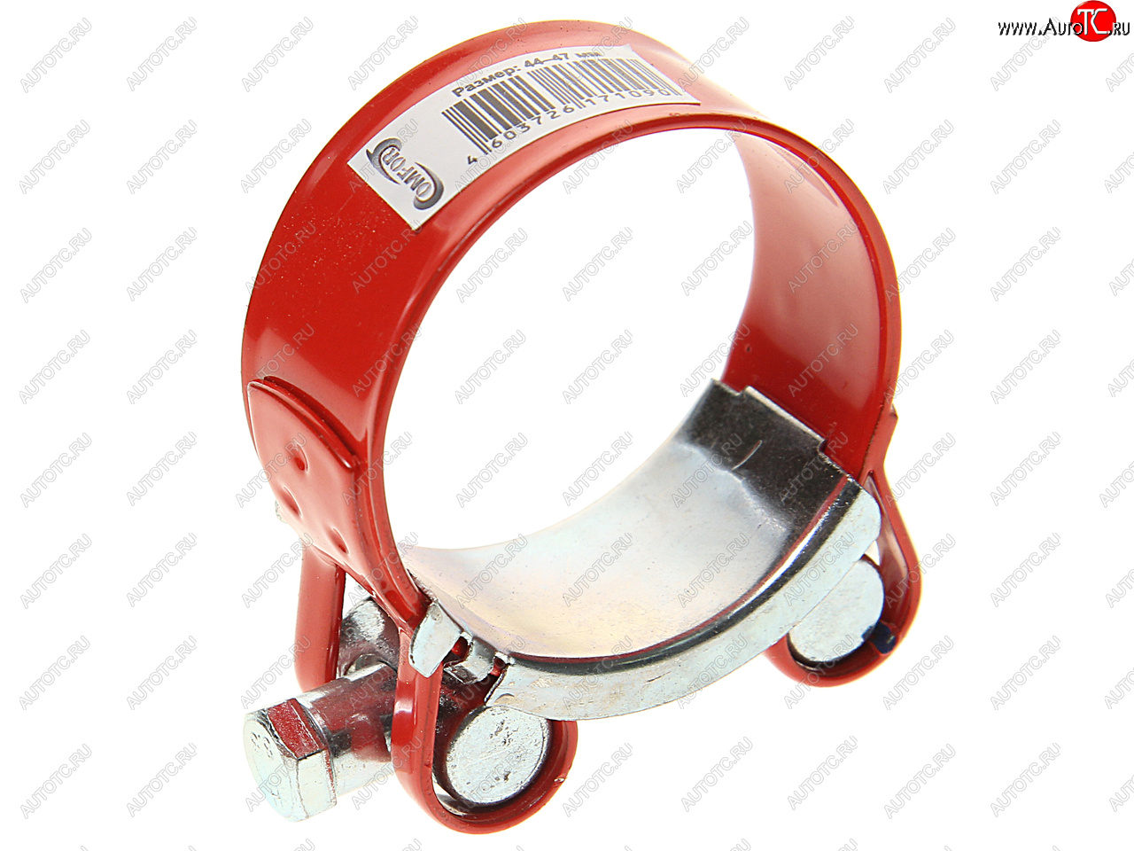 137 р. Хомут силовой d=044-047 (45) красный COMFORT COMFORT c.44-47.plr  с доставкой в г. Воронеж