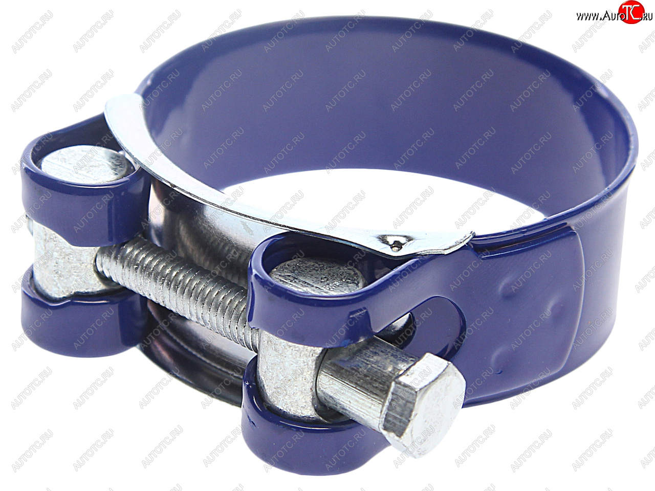 157 р. Хомут силовой d=052-055 (53) синий COMFORT COMFORT c.52-55.pl  с доставкой в г. Воронеж