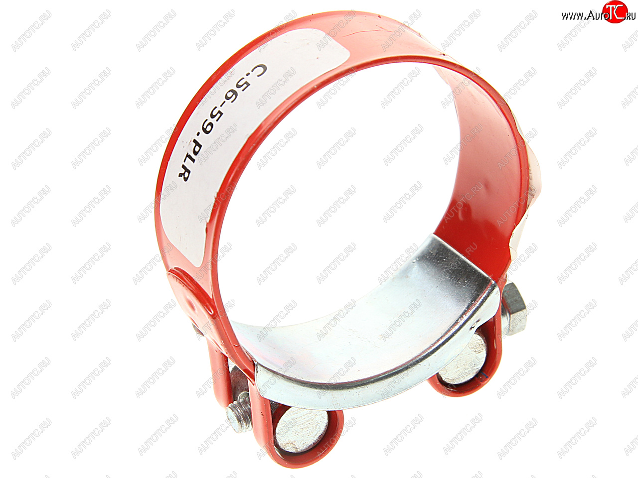 158 р. Хомут силовой d=056-059 (57) красный COMFORT COMFORT c.56-59.plr  с доставкой в г. Воронеж