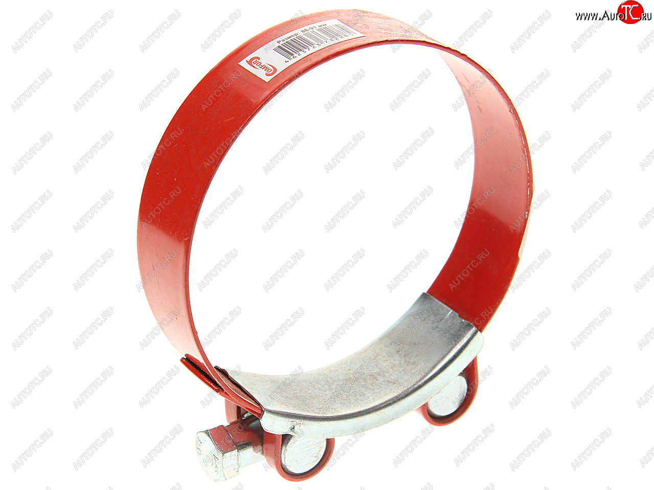 221 р. Хомут силовой d=086-091 (88) красный COMFORT COMFORT c.86-91.plr  с доставкой в г. Воронеж
