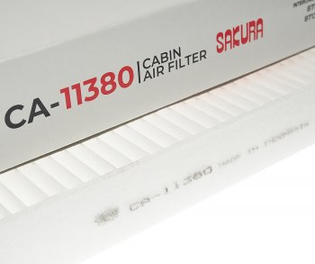 689 р. Фильтр воздушный салона TOYOTA Hilux (15-) SAKURA SAKURA ca11380  с доставкой в г. Воронеж. Увеличить фотографию 3