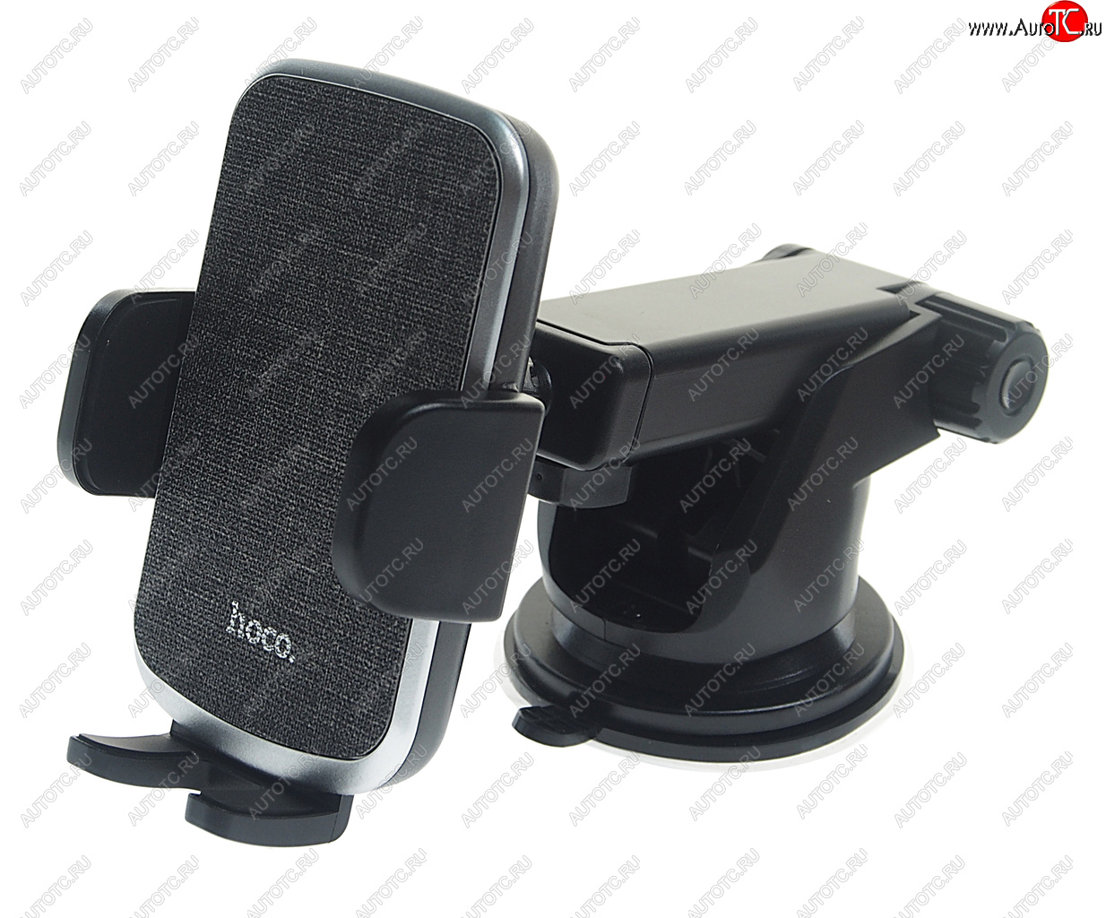 499 р. Держатель телефона универсальный HOCO HOCO ca95 black sliver  с доставкой в г. Воронеж
