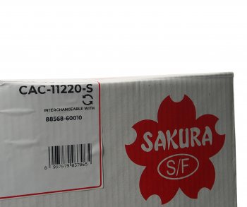 1 179 р. Фильтр воздушный салона TOYOTA Land Cruiser (98-07) угольный (2шт.) SAKURA SAKURA cac11220s  с доставкой в г. Воронеж. Увеличить фотографию 2