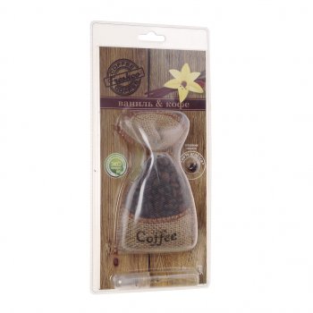 Ароматизатор подвесной гранулы (ваниль+кофе) COFFEE FRESHCO FRESHCO cf-04