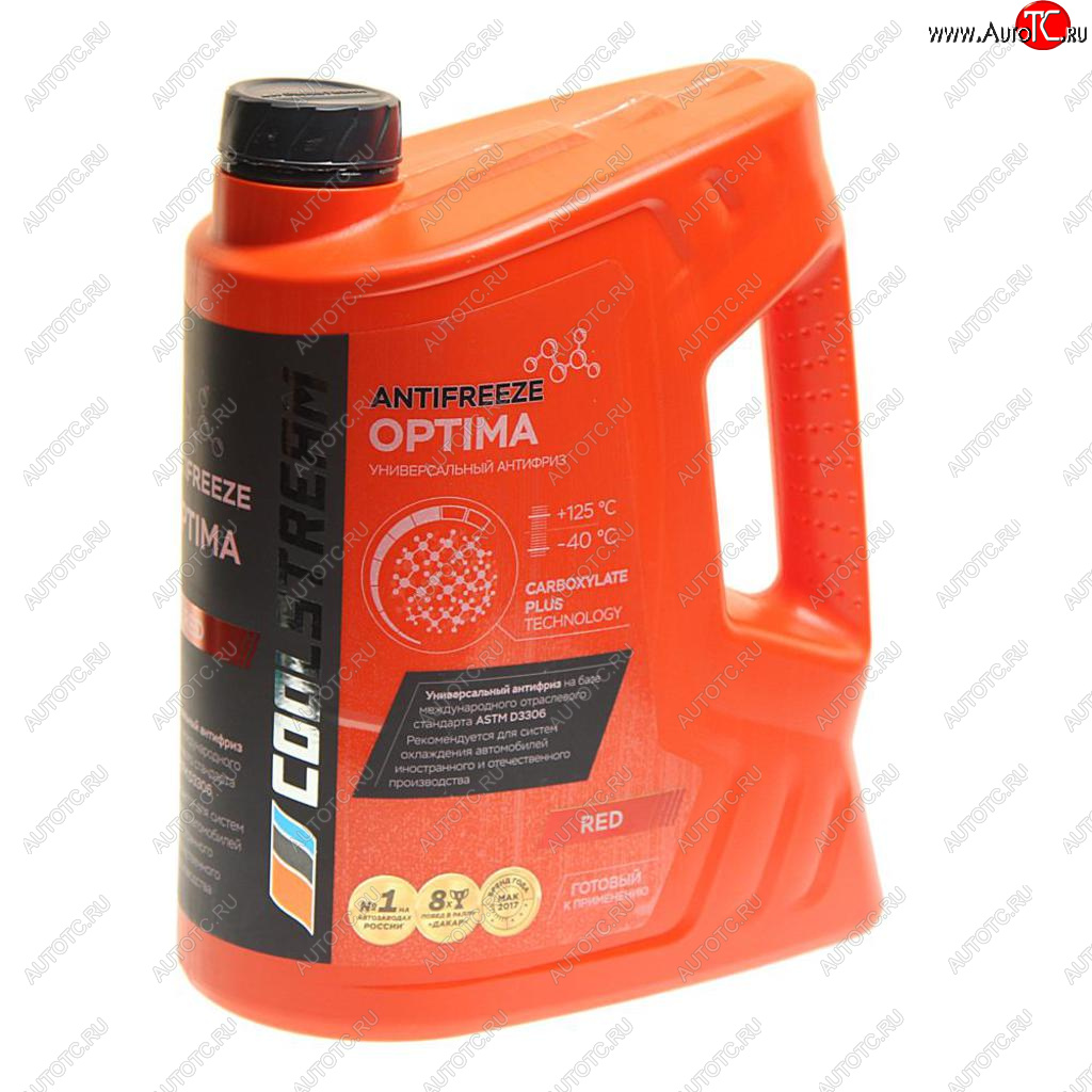 1 149 р. Антифриз красный -40C 5.3кг5л Optima COOL STREAM COOL STREAM cs-010702-rd  с доставкой в г. Воронеж
