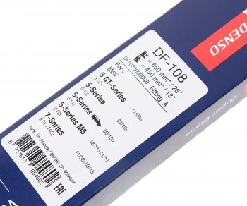 3 599 р. Щетка стеклоочистителя BMW 7 (08-) 650450мм комплект DENSO DENSO df-108  с доставкой в г. Воронеж. Увеличить фотографию 3